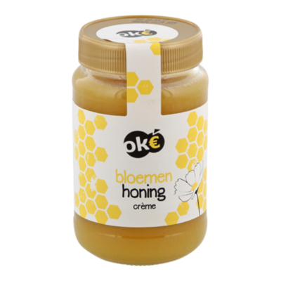 Budget Huismerk Bloemenhoning creme