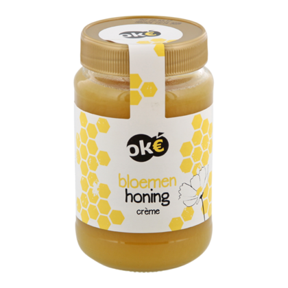Budget Huismerk Bloemenhoning creme