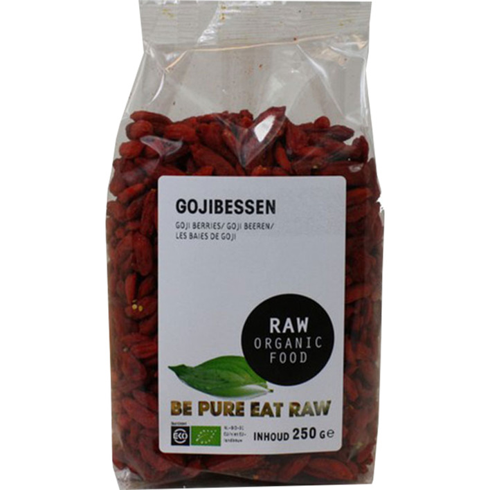Raw Organic Food Gojibessen biologisch