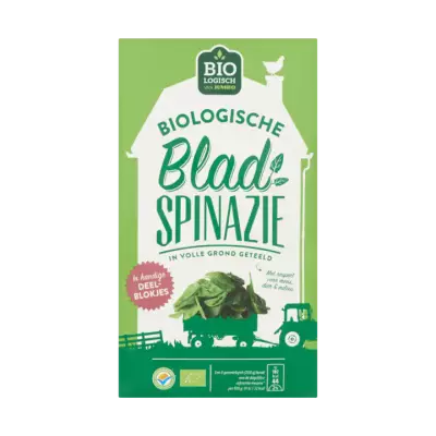 Huismerk Biologische Bladspinazie, Diepvries