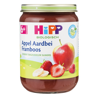 Hipp Appel-aardbei biologisch 6 maanden