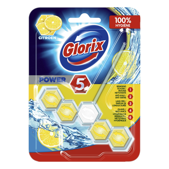 Glorix Power 5 wc blok citroen
