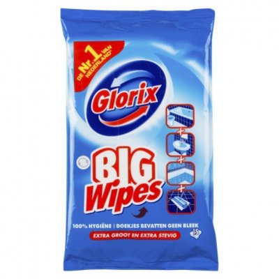 Glorix Schoonmaakdoekjes big wipes ocean