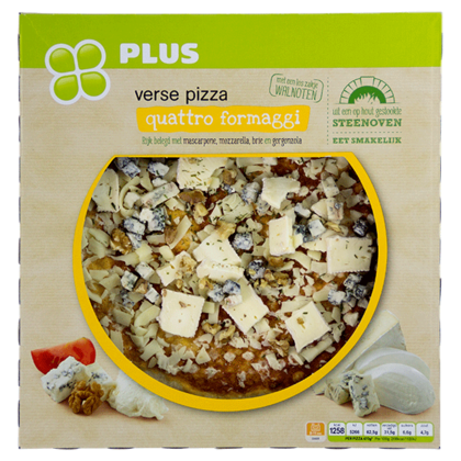 Huismerk Pizza 4 formaggi