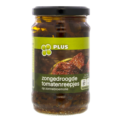 Huismerk Zongedroogde tomatenreepjes