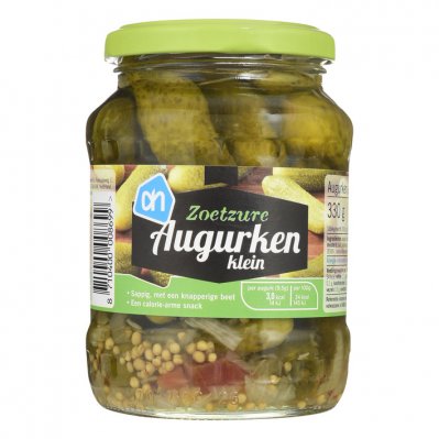 Huismerk Zoetzure augurken klein
