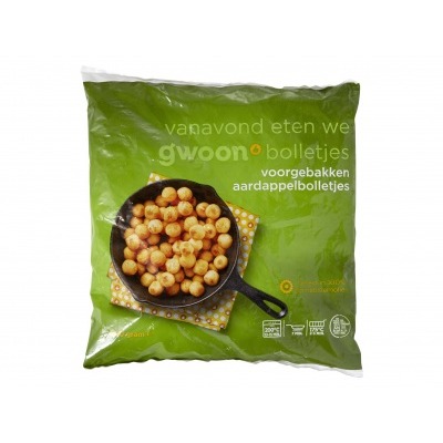 Huismerk Aardappelbolletjes