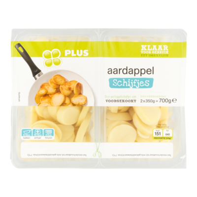 Huismerk Aardappelschijfjes duopak