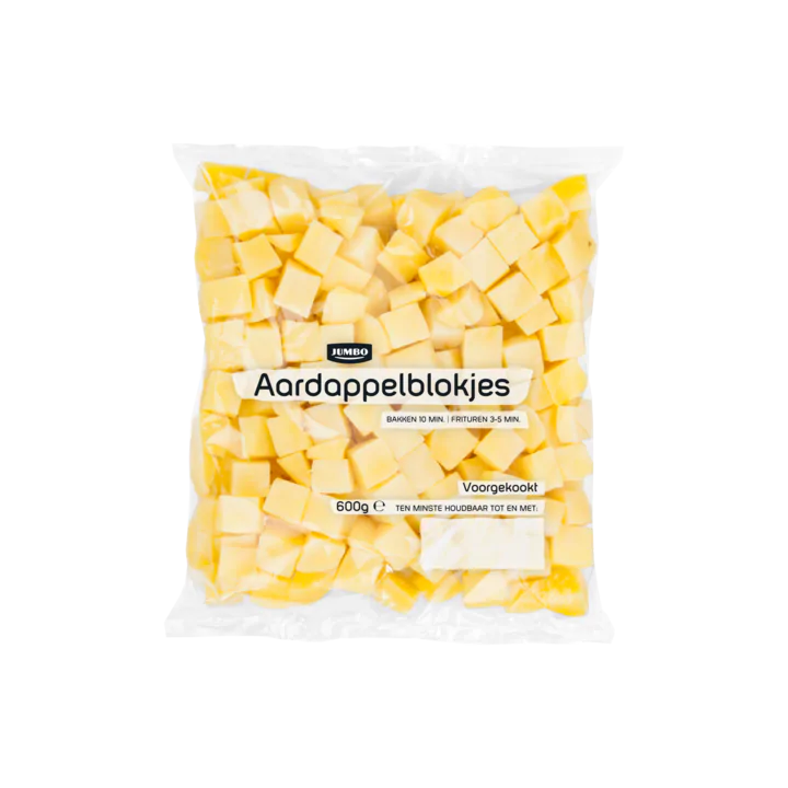 Huismerk Aardappelblokjes