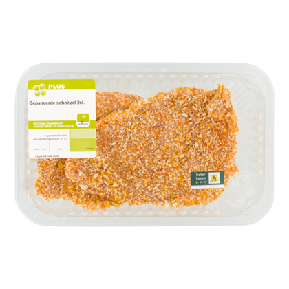 Huismerk Gepaneerde schnitzel 2 stuks