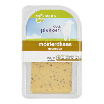 Huismerk Mosterdkaas 50+ plakken