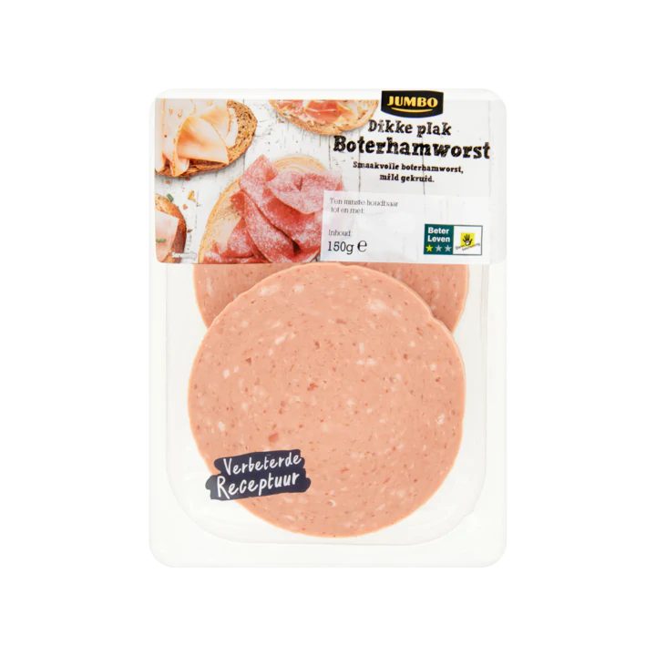 Huismerk Dikke Plak Boterhamworst
