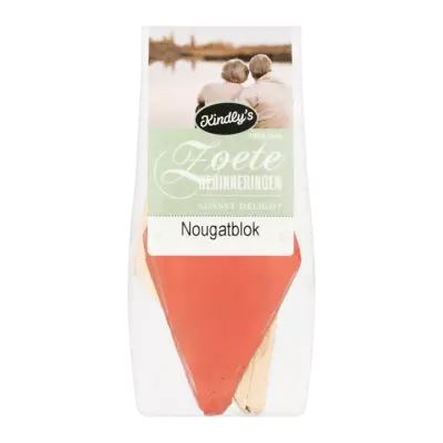 Kindly's Zoete Herinneringen Nougatblok