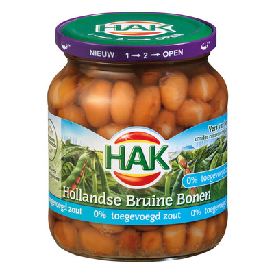 Hak Hollandse bruine bonen 0% zout
