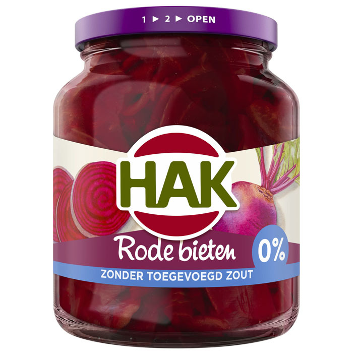 Hak Rode bieten schijven 0% zout