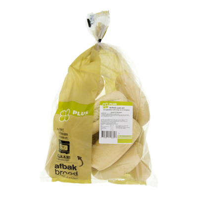 Huismerk Petit pains wit thuisafbak 10 stuks
