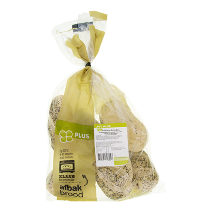 Huismerk Milanobroodjes thuisafbak 6 stuks