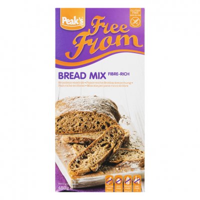 Peak's Vezelrijke broodmix glutenvrij