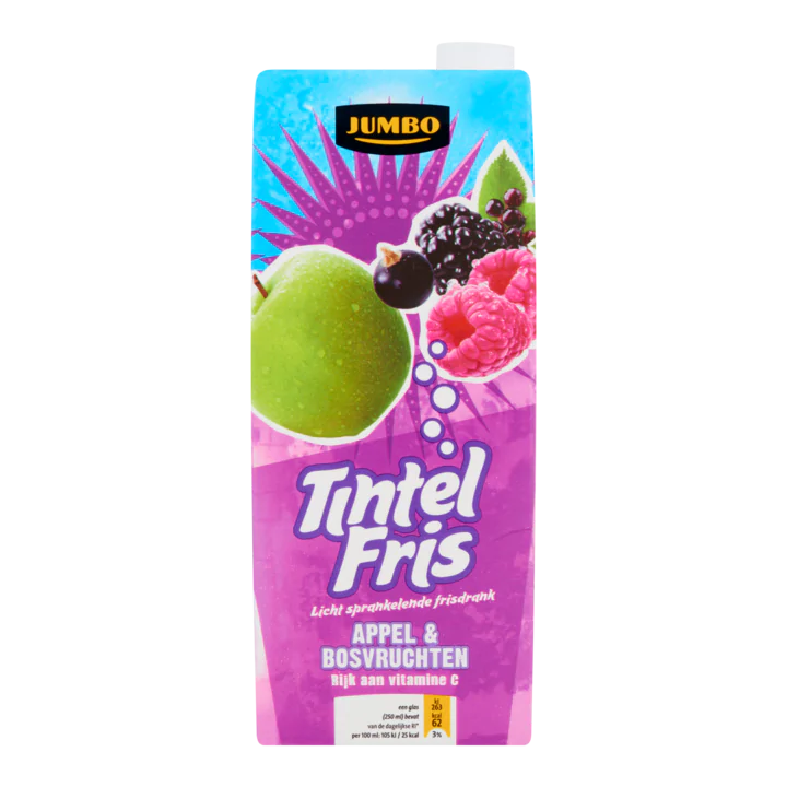 Huismerk Tintel Fris Appel & Bosvruchten