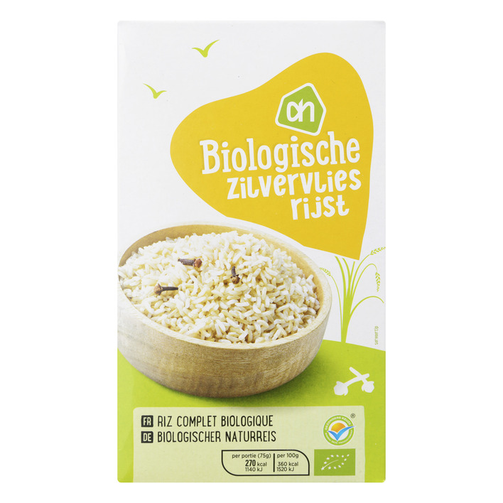 Huismerk Biologisch Zilvervliesrijst