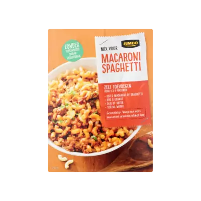 Huismerk Mix voor Macaroni Spaghetti