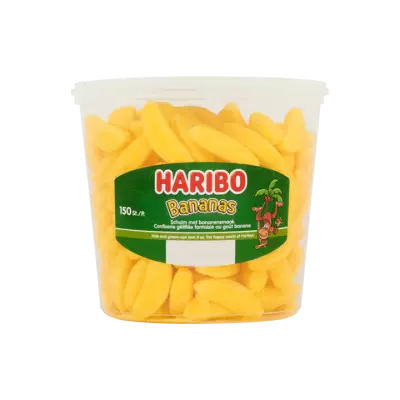 Haribo Bananas Schuim 150 Stuks