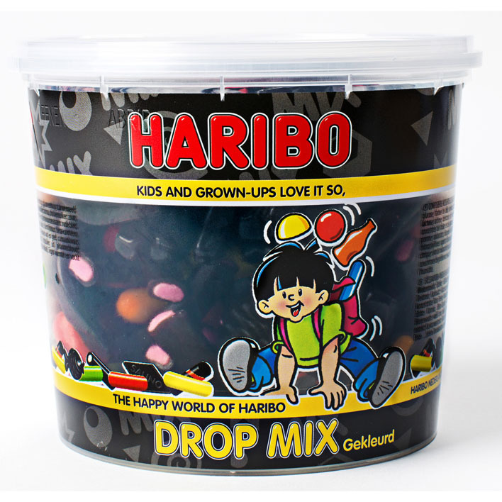 Haribo Gekleurde dropmix