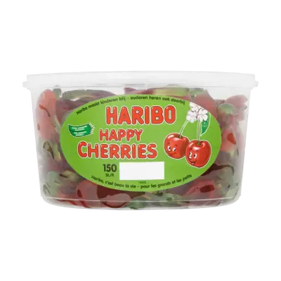 Haribo Happy Cherries 150 Stuks