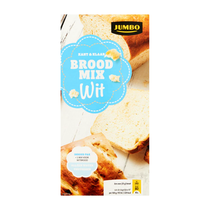 Huismerk Brood Mix Wit Kant & Klaar