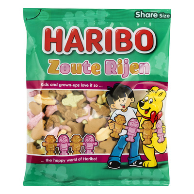Haribo Zoute rijen