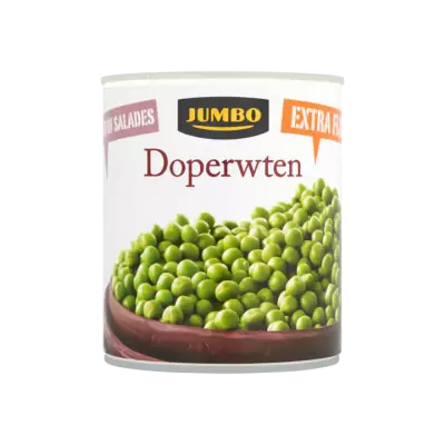 Budget Huismerk Doperwten Extra Fijn