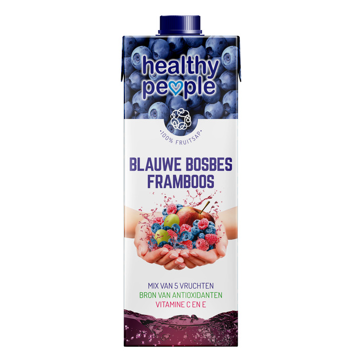 Healthy People Blauwe bosbes-framboos