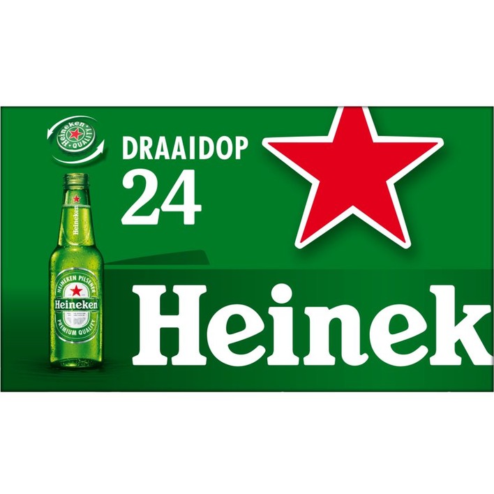 Heineken Premium pilsener met draaidop
