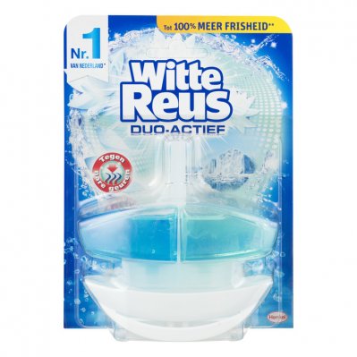 Witte Reus Duo-actief tegen nare geuren toiletblok