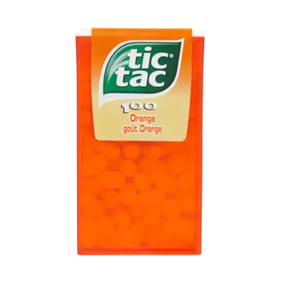 Tic Tac Sinaasappelsmaak 100 Stuks
