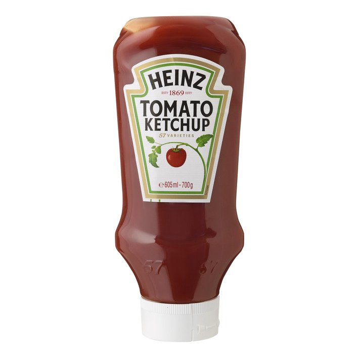 Heinz Tomato ketchup topdown