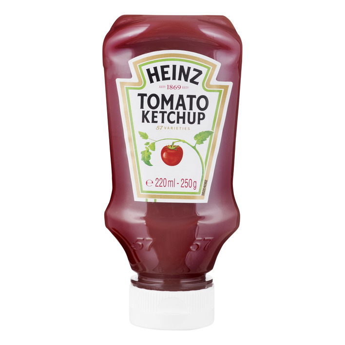 Heinz Tomato ketchup topdown