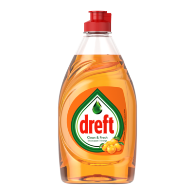 Dreft Clean & Fresh Afwasmiddel Sinaasappel