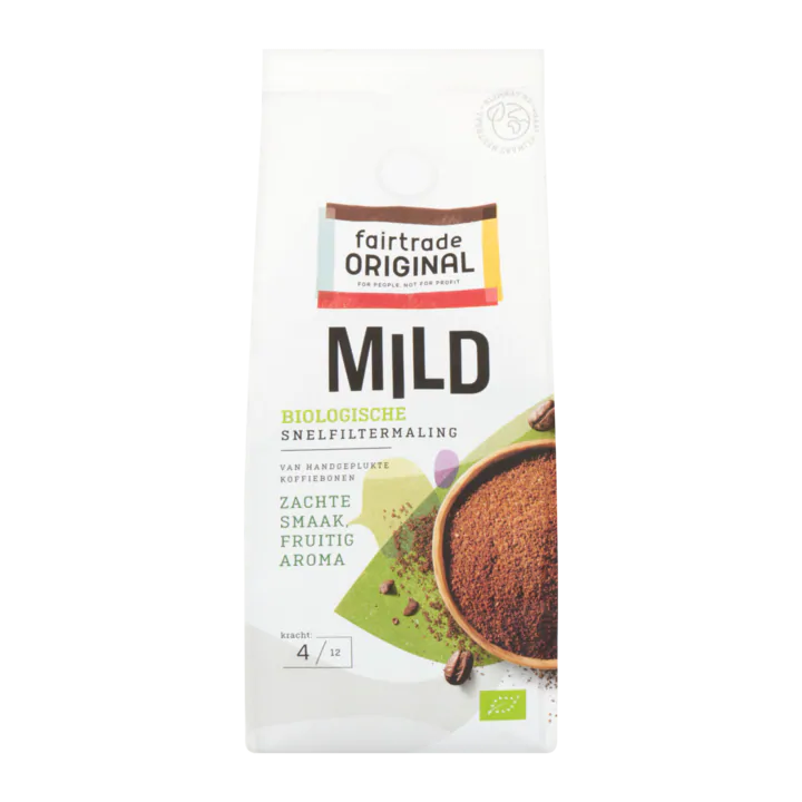 Fairtrade Original Koffie mild bio snelfilter