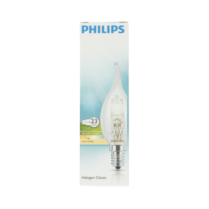 Philips Lamp EcoHalo 18W kaarslamp kleine fit