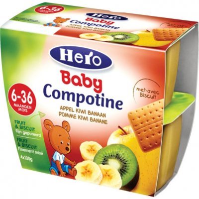 Hero Baby Compotine appel-kiwi-banaan