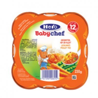 Hero Babychef groenten/ kip/ rijst