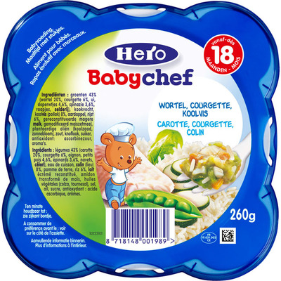 Hero Babychef koolvis 18+