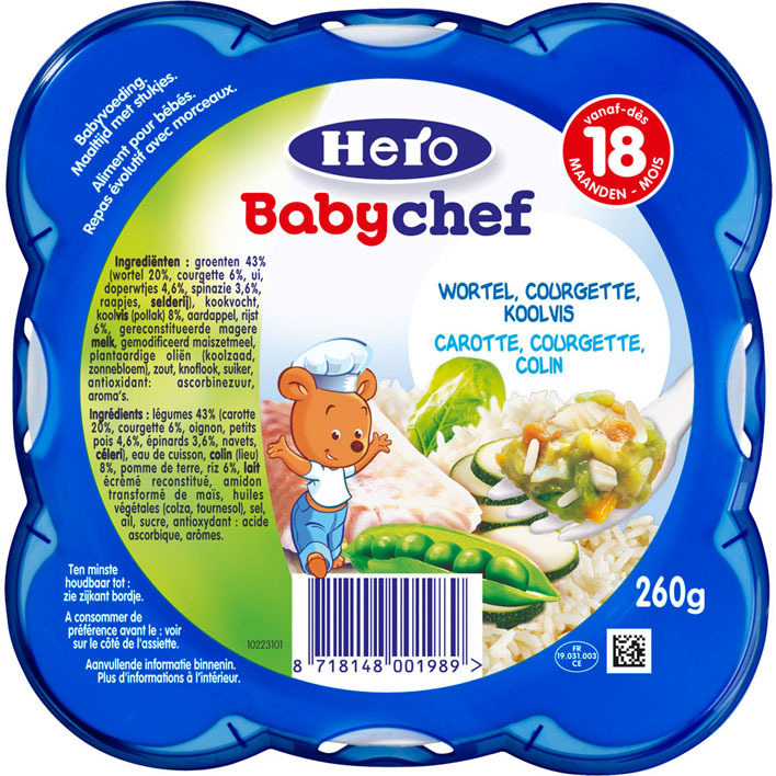 Hero Babychef koolvis 18+