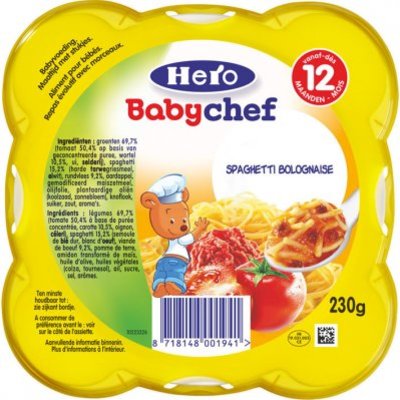 Hero Babychef spahettini bolognaise 12+
