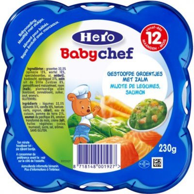 Hero Babychef zalm-groentjes 12+