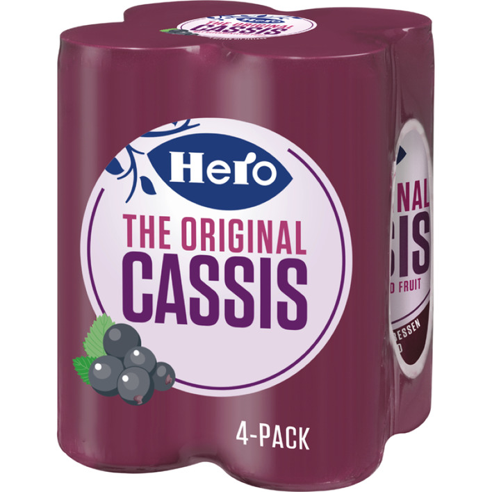Hero Cassis 4-pack