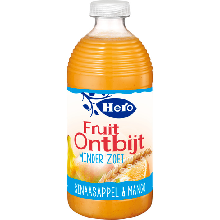 Hero Fruitontbijt minder zoet sinaas mango