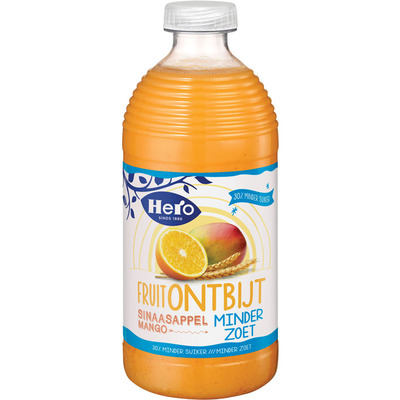 Hero Fruitontbijt minder zoet sinaas mango