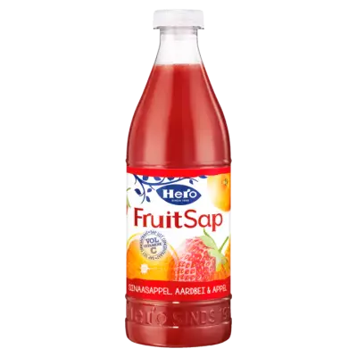 Hero Fruitsap Sinaasappel, Aardbei & Appel
